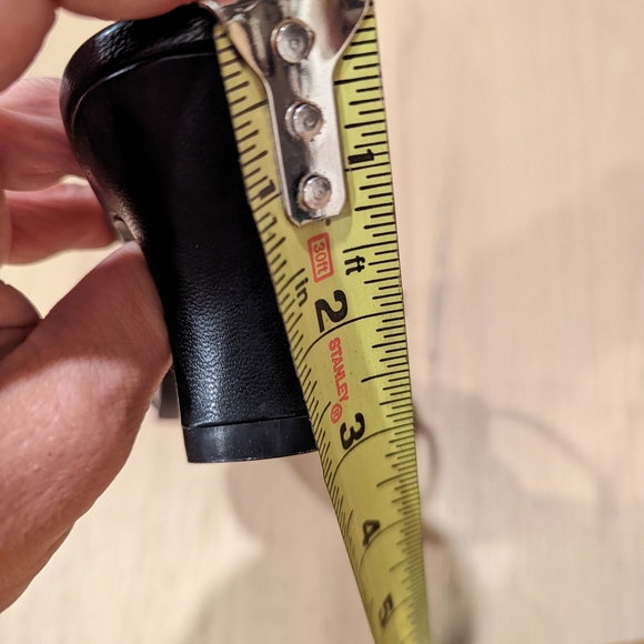 Black Women's Kitten heels with beaded accent - Picture 2 of 9